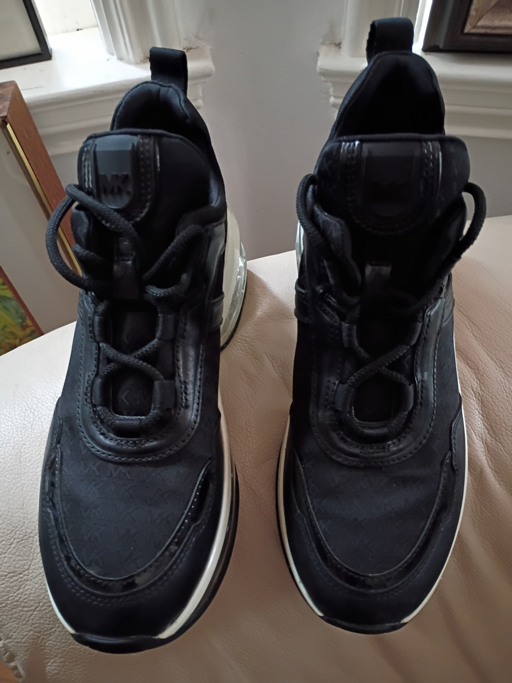 Michael Kors Women's Black High-Top Sneakers